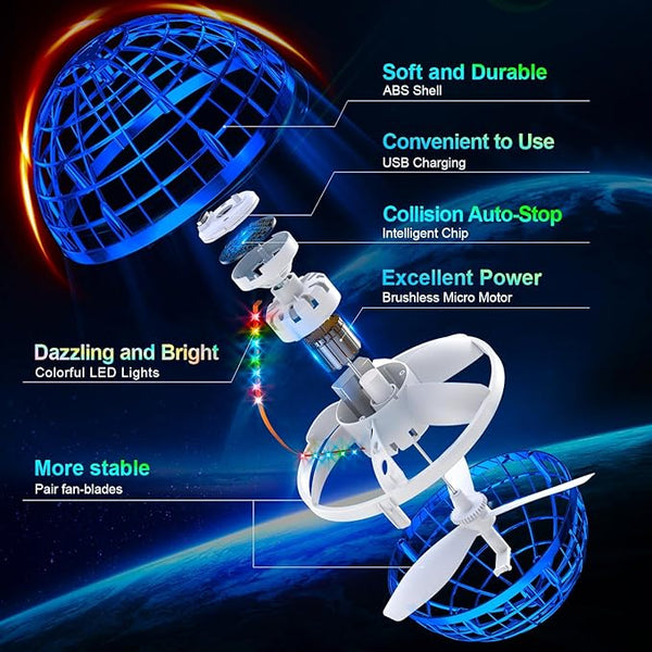 Neon Boomerang Ball